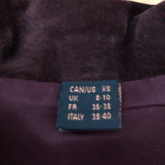 Rich Dark Chocolate Danier Suede Jacket - Picture 10 of 10